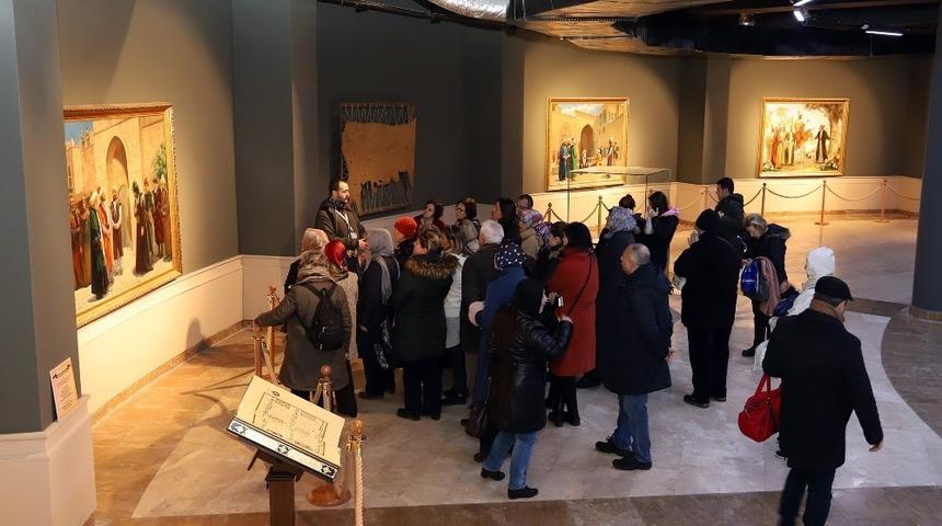 İslam Sanatları Yarışması&rsquo;nda dereceye giren eserler Konyan&uuml;ma&rsquo;da sergileniyor