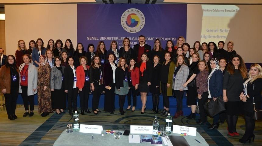 NTO Genel Sekreterleri bilgilendirme toplantısında