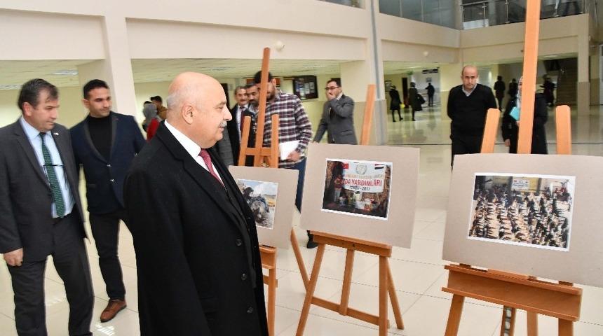 Adıyaman &Uuml;niversitesinde &ldquo;Yemen&rsquo;de Kadın ve &Ccedil;ocuk&rdquo; konulu sergi