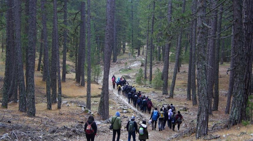 Konyalı doğaseverler Beyşehir&rsquo;de buluştu