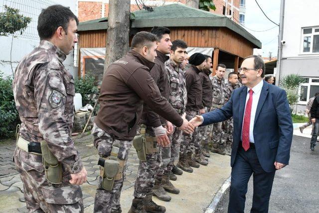 Başkan Zihni Şahin, özel harekatta