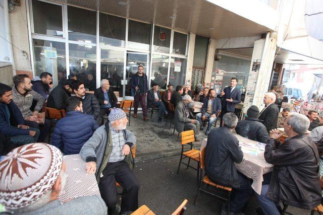 MHP Adayı Akın, Ko&ccedil;arlı&rsquo;da vatandaşlarla bir araya geldi 3