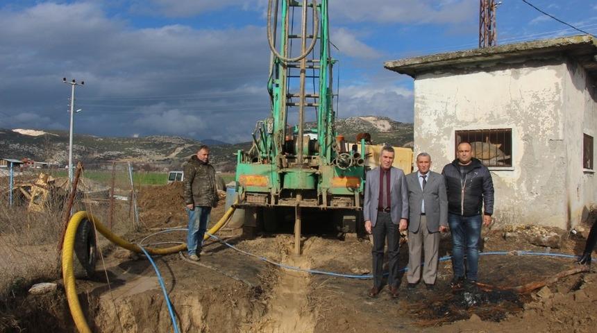 Bucak&rsquo;ta i&ccedil;me suyu ihtiyacı i&ccedil;in yeni kuyular a&ccedil;ılıyor