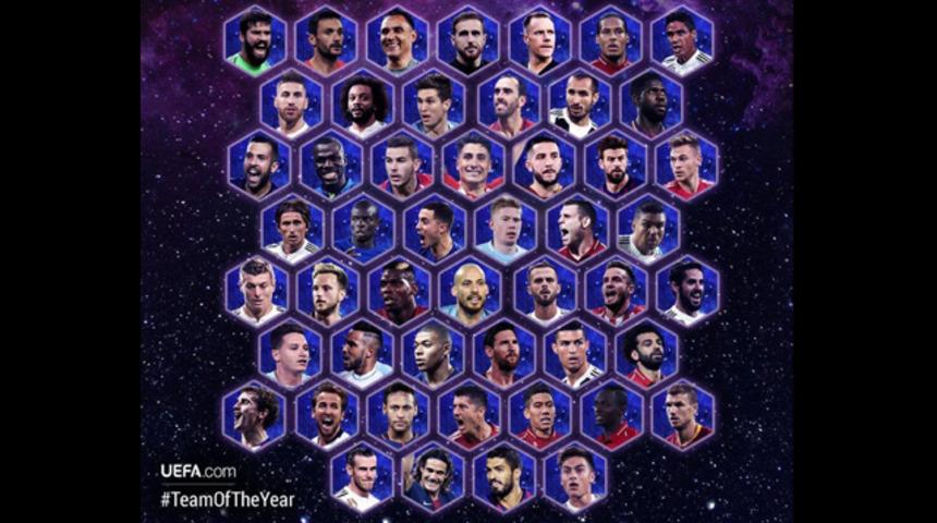 UEFA Yılın 11'i adayları belli oldu