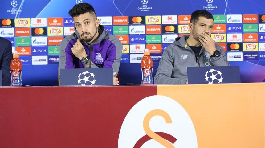 Sergio Concei&ccedil;ao ve Alex Telles'den Galatasaray'a g&ouml;zdağı