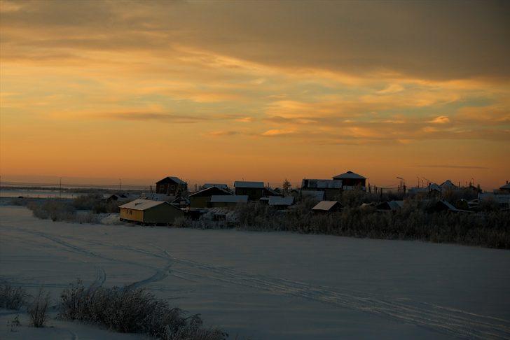 Kuzey Kutup bölgesinde yaşıyorlar! İşte eksi 25 derecedeki zorlu yaşam  G2