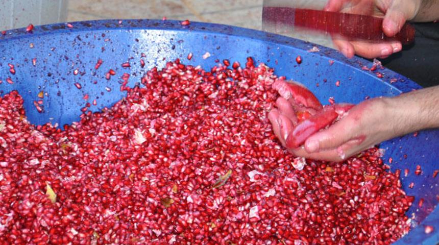 Şimdi tam zamanı! Ekşinin en güzel hali nar ekşisinin yolculuğu