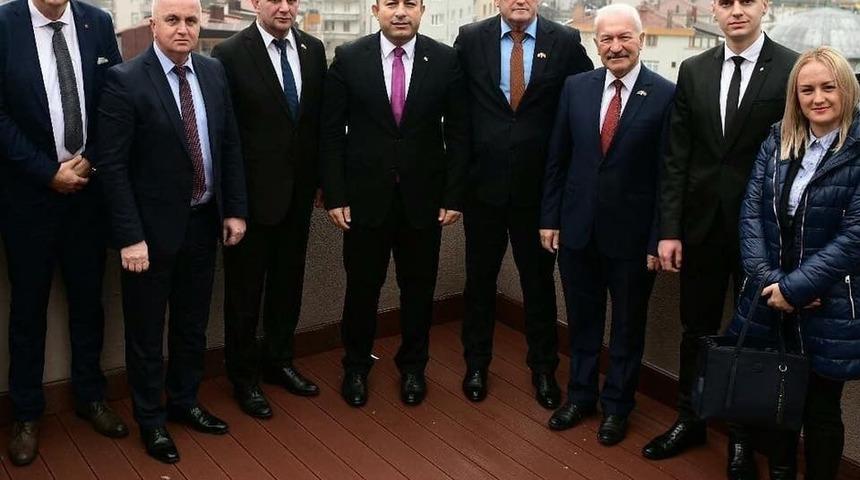 Jablanica Belediyesinden  Lapseki&rsquo;ye ziyaret