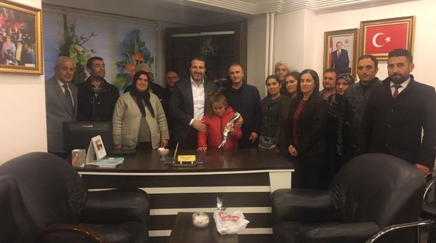 Başkan Aydoğdu&rsquo;dan AK Parti&rsquo;ye ziyaret