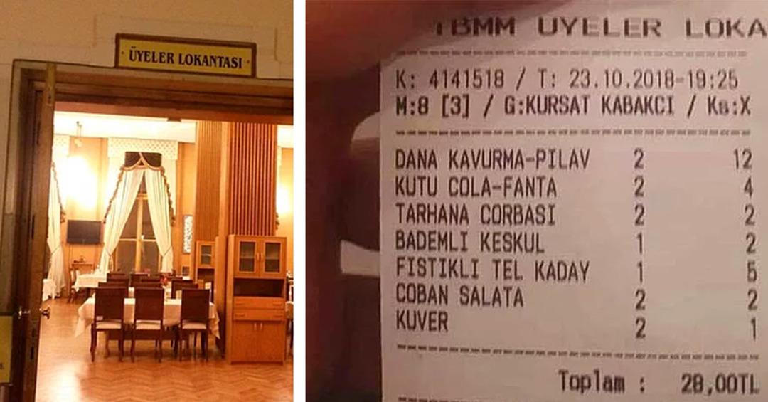 TBMM &Uuml;yeler Lokantası g&uuml;ndem oldu: Meclis lokantasında &ccedil;orba 1 kavurma 6 TL