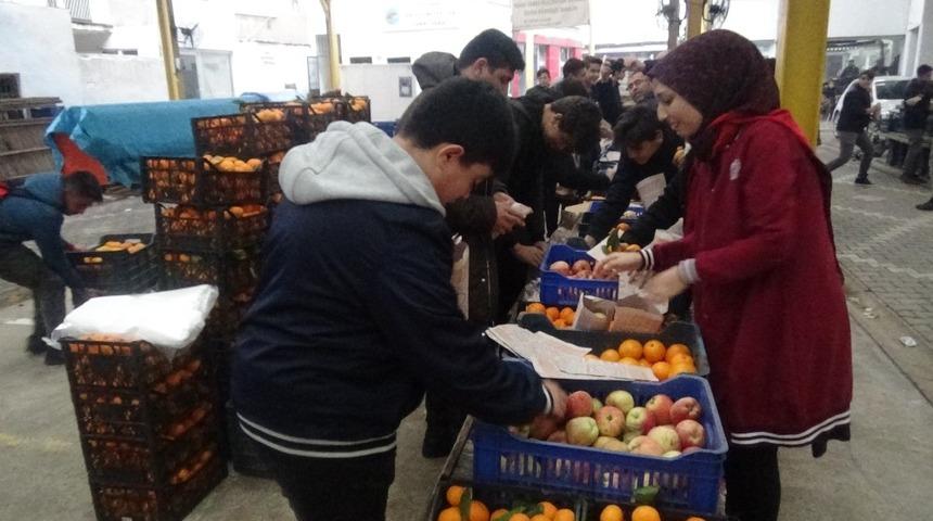 &Ouml;ğrencilere Yerli Malı Haftasında 6 ton meyve dağıtılacak