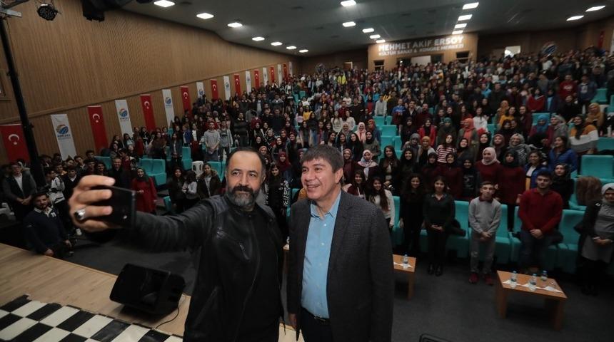T&uuml;rel, Kumluca ve Finikeli &ouml;ğrencilerle buluştu