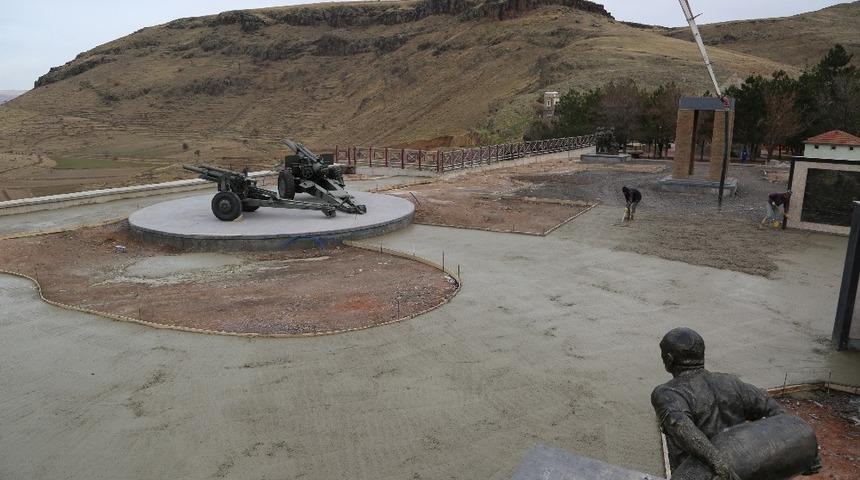 &Ccedil;anakkale Şehitleri Anıt Parkında &ccedil;alışmalar devam ediyor