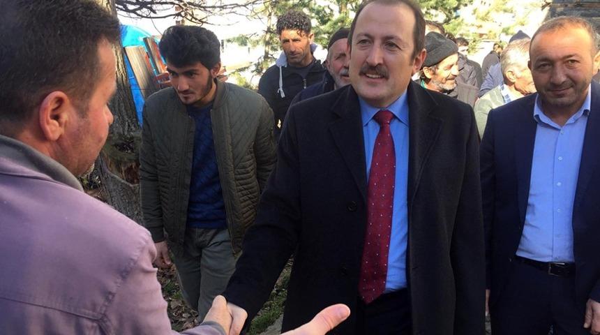 Vali Pehlivan Yazyurdu Köyü’nde vatandaşla bir araya geldi