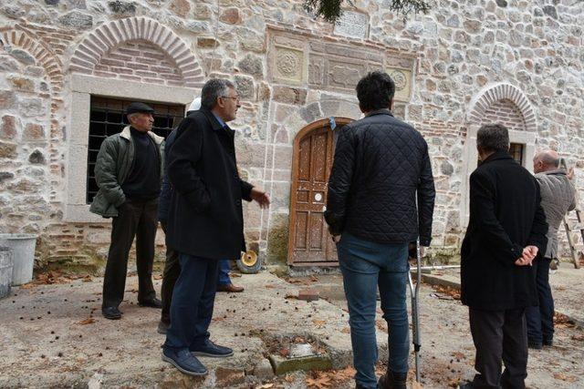 Ata yadigârı Alaaddin Camii’nin restorasyonu tamamlanıyor