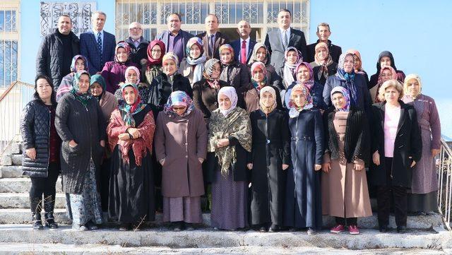 Aksaray’da kadın üreticiler eğitimde