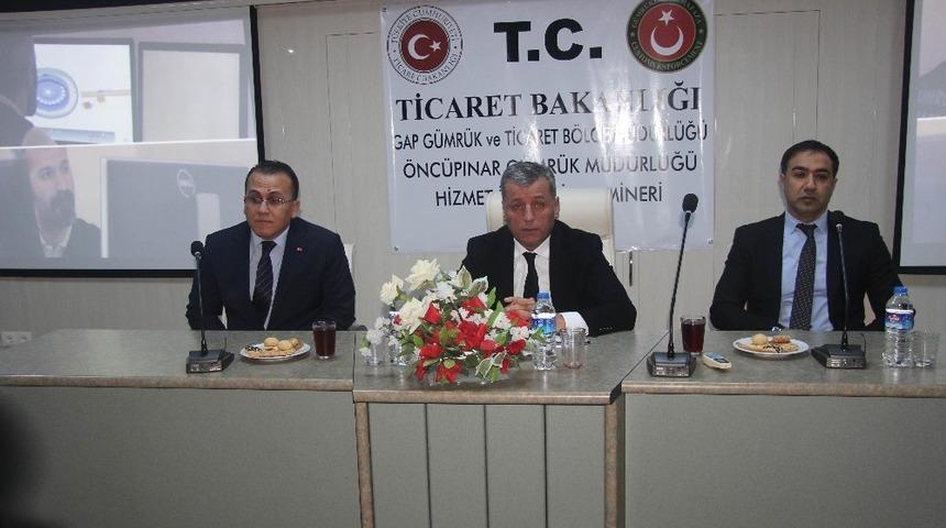 G&uuml;mr&uuml;k G&ouml;revlileri Hizmet i&ccedil;i eğitimden ge&ccedil;iriliyor