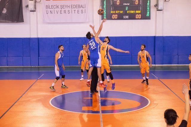 Basketbol 2. Lig Müsabakaları Şeyh Edebali Üniversitesinde başladı