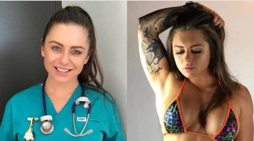 İşte dünyanın en atletik hemşiresi!