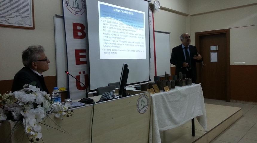 BEÜ ZMYO’da sondajlarda karşılaşılan sorunlar anlatıldı