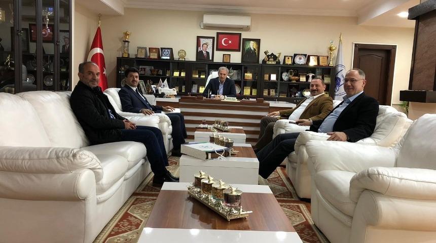 SUBU Rekt&ouml;r&uuml;nden Başkan Dişli&rsquo;ye iade-i ziyaret