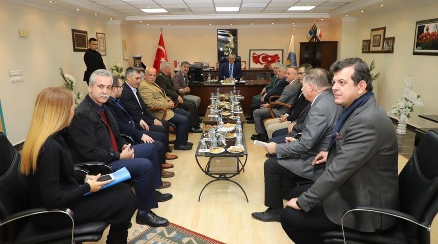 Başkan Şirin Vali Deniz&rsquo;i ağırladı