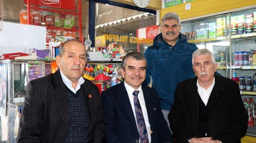 &Ouml;z&uuml;m, iş adamı ve muhtarlardan destek istedi