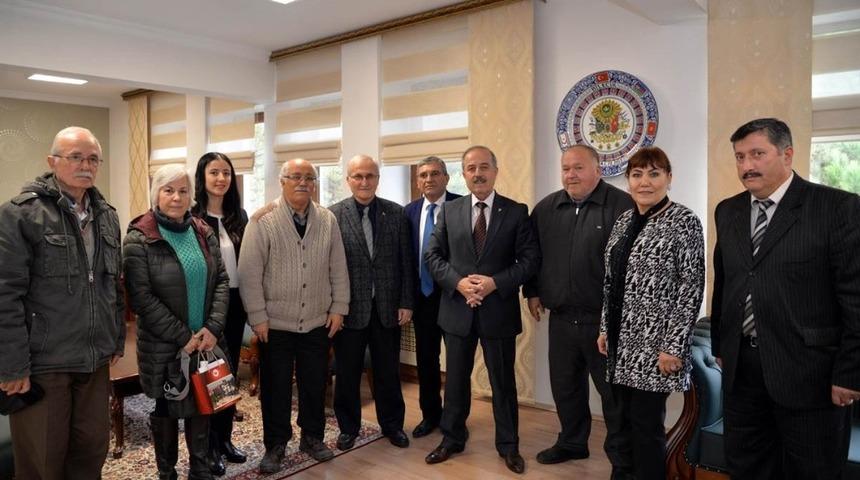 İnsan Hakları Kurulu &uuml;yelerinden Vali Vekili Taşd&ouml;ğen&rsquo;e ziyaret