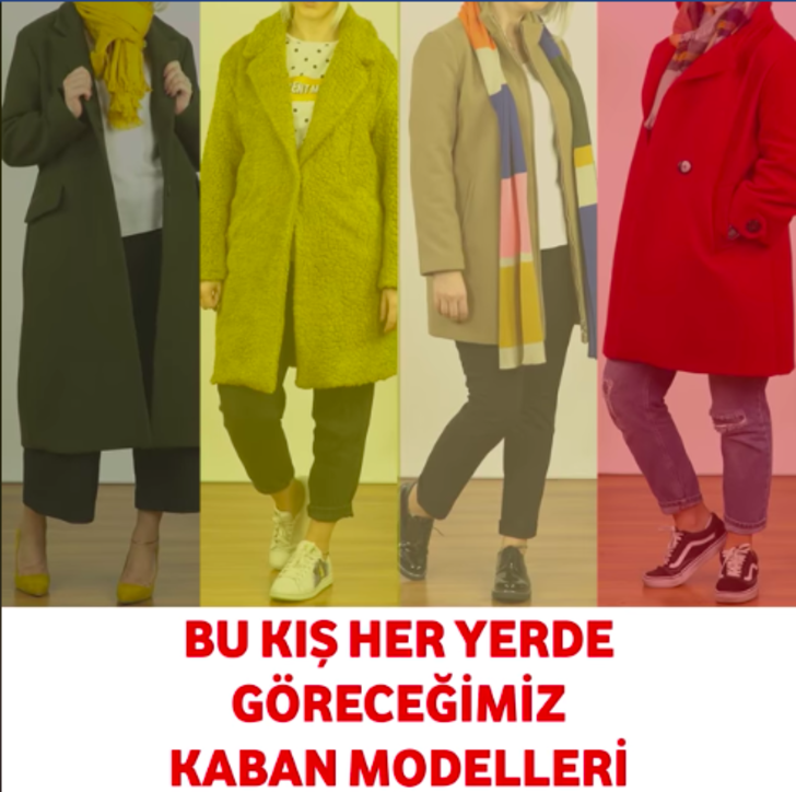 Bu kış her yerde göreceğimiz kaban modelleri