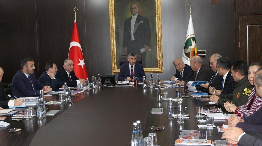 Kış tedbirlerini konuştular