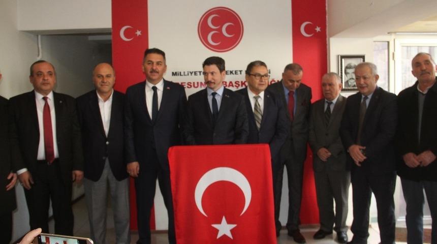 MHP Giresun&rsquo;da bazı belediye başkan adaylarını tanıttı