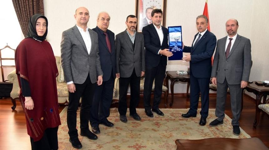 SOBE heyeti Vali Toprak&rsquo;a &ccedil;alışmalarını anlattı