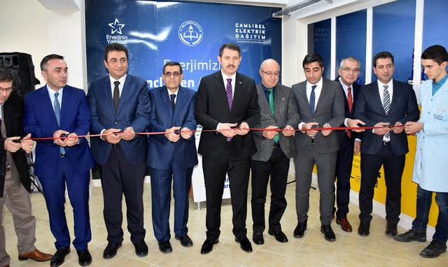 Meslek lisesinde 'Yüksek Gerilim Laboratuvarı' açıldı