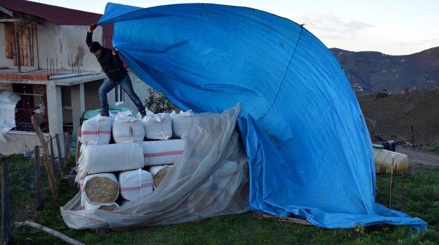 Kabad&uuml;z&rsquo;de şiddetli r&uuml;zgar