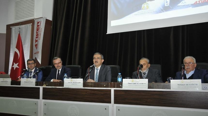 S&Uuml;&rsquo;de Sanayi ve Ekonomide Yabancı Dilin &Ouml;nemi Paneli yapıldı