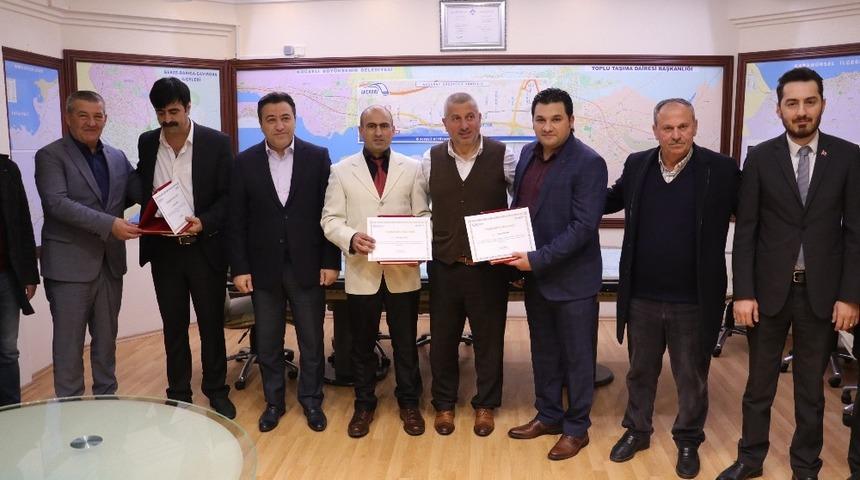 Davranışları ile &ouml;rnek olan s&uuml;r&uuml;c&uuml;lere B&uuml;y&uuml;kşehir&rsquo;den &ouml;d&uuml;l