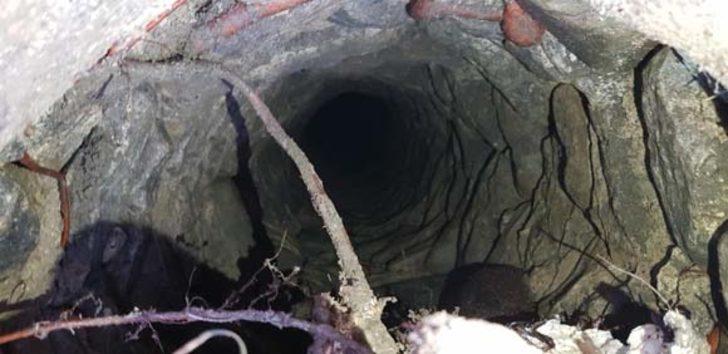 Yol çalışması yapan işçiler tarihi mermer kuyu buldu G4