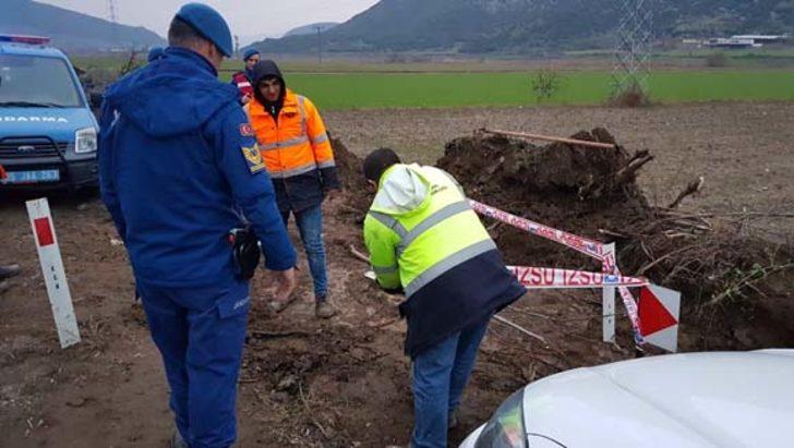 Yol çalışması yapan işçiler tarihi mermer kuyu buldu G5