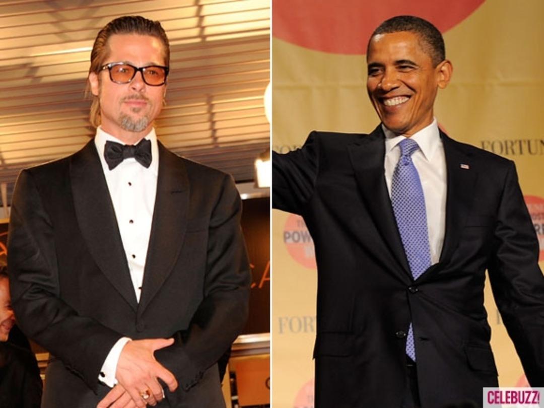 Brad Pitt Barack Obama&rsquo;yla akraba &ccedil;ıktı!
