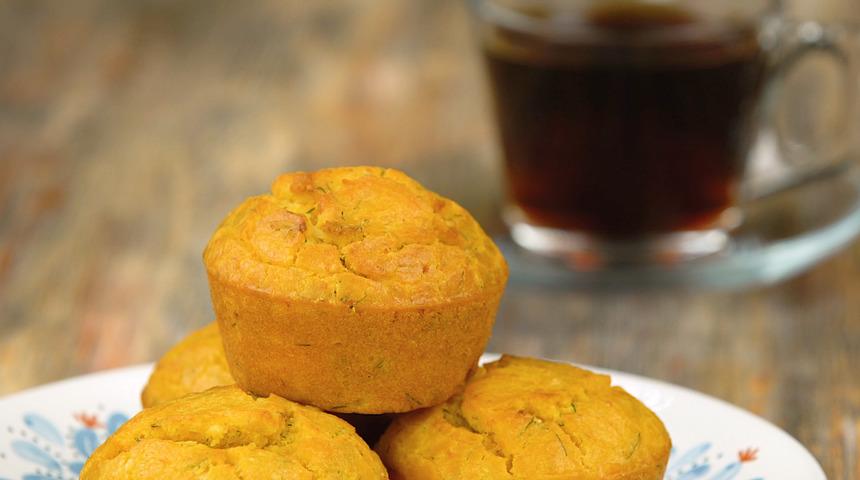 Peynirli Dereotlu Mısır Ekmeği 