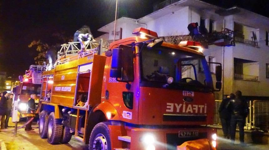 Hisarcık&rsquo;ta korkutan yangın