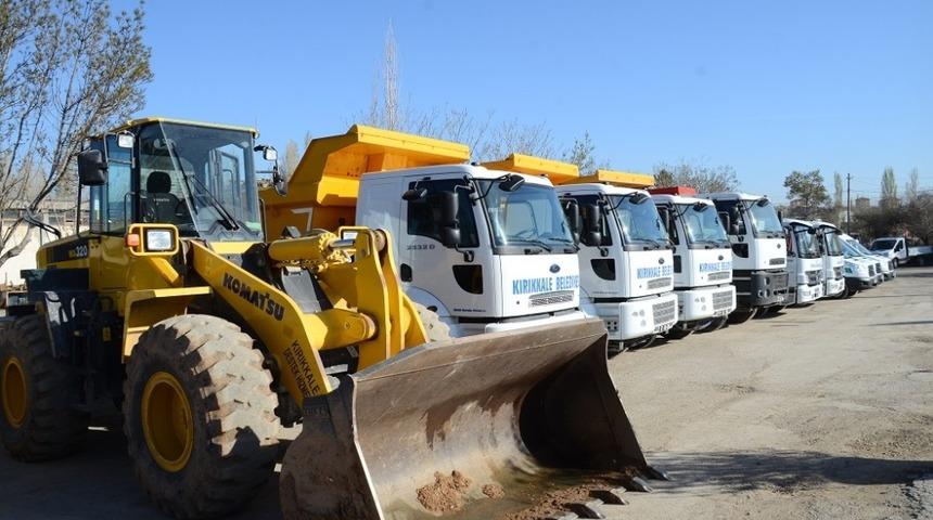 Kırıkkale Belediyesi kışa hazır