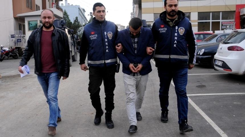 Cizre&rsquo;de hırsızlık zanlısı tutuklandı