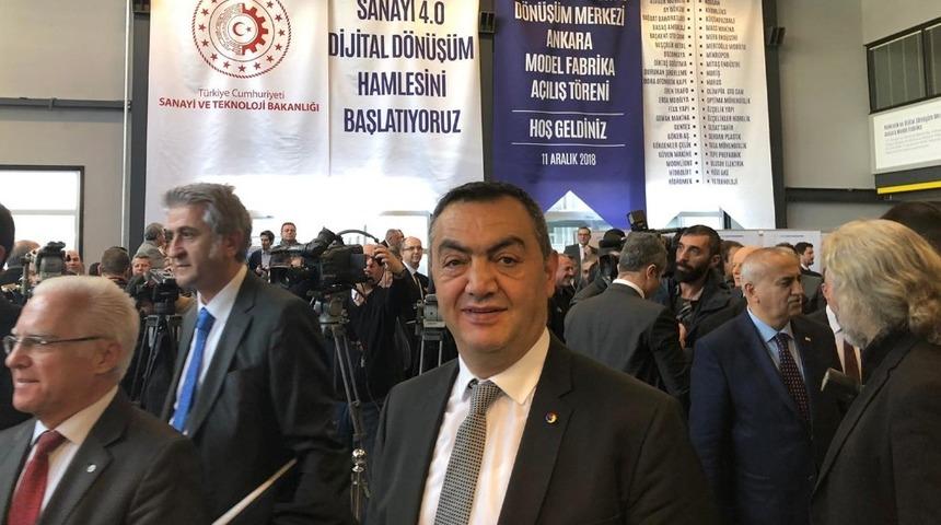 Y&ouml;netim Kurulu Başkanımız B&uuml;y&uuml;ksimitci Model Fabrika A&ccedil;ılışına Katıldı