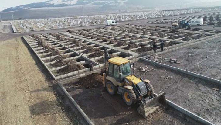 'Kara kış' gelmeden mezar yerleri açıldı  G4