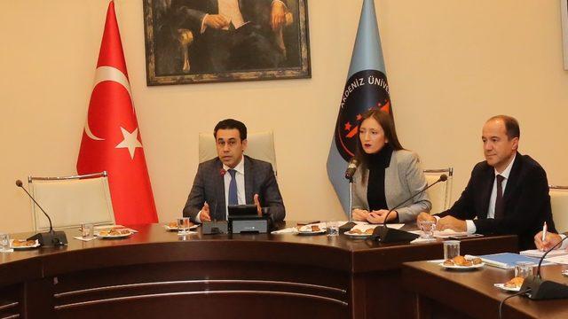 AÜ’de Cumhurbaşkanlığı kariyer etkinlikleri toplantısı