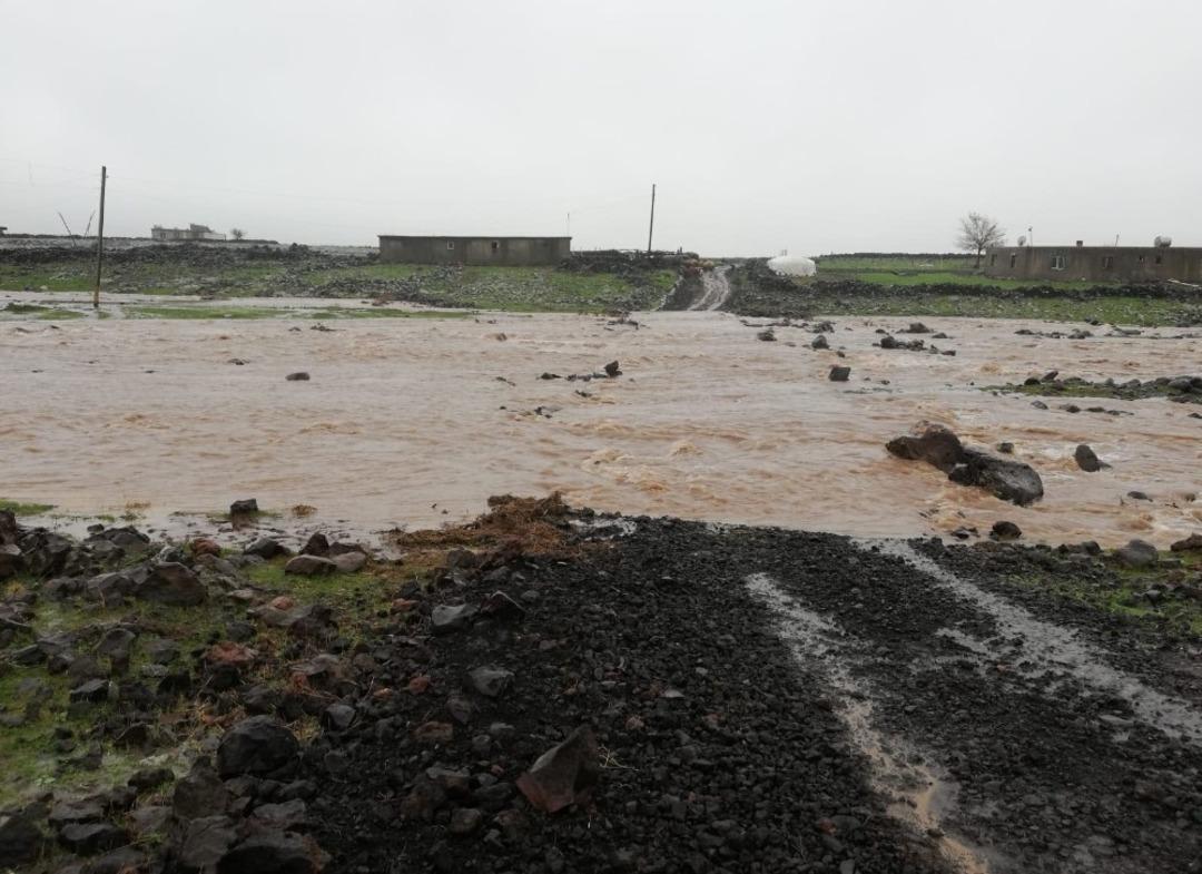 Siverek&rsquo;te aşırı yağışlar hayatı olumsuz etkilemeye devam ediyor