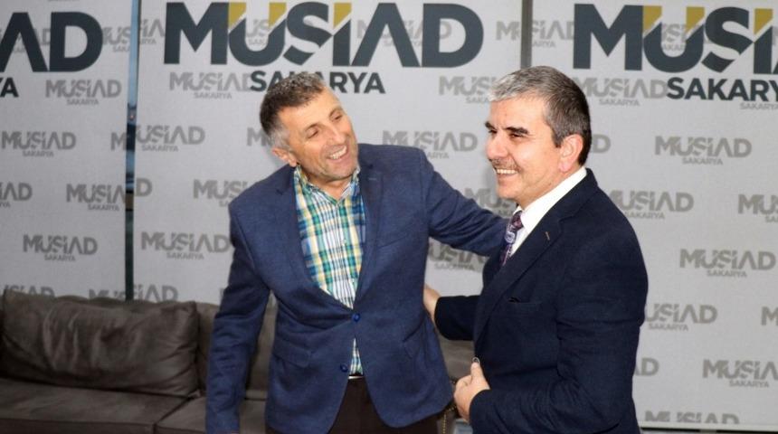 &Ouml;z&uuml;m, M&Uuml;SİAD&rsquo;ın misafiri oldu