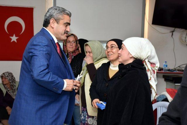 Başkan Alıcık, Arslanlılı kadınlarla bir araya geldi