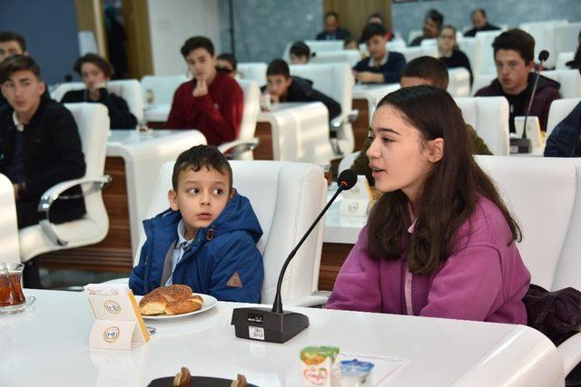 Başkan Bakıcı, Öğrenci Meclis başkanları ile bir araya geldi